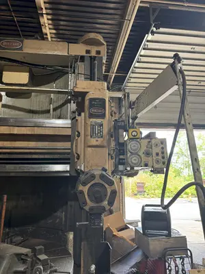 86" BULLARD DYNATROL VERTICAL TURRET LATHE. STOCK #0888625