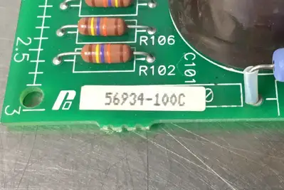 RELIANCE 56934-100C AC DRIVE CAPACITOR CIRCUIT BOARD Loc.1A