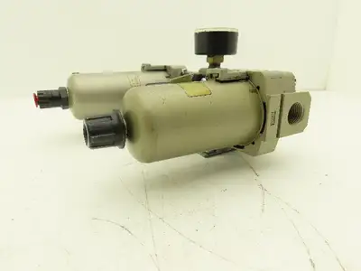 SMC AL40-N04-23Z Pneumatic Air Filter Regulator Lubricator Assembly