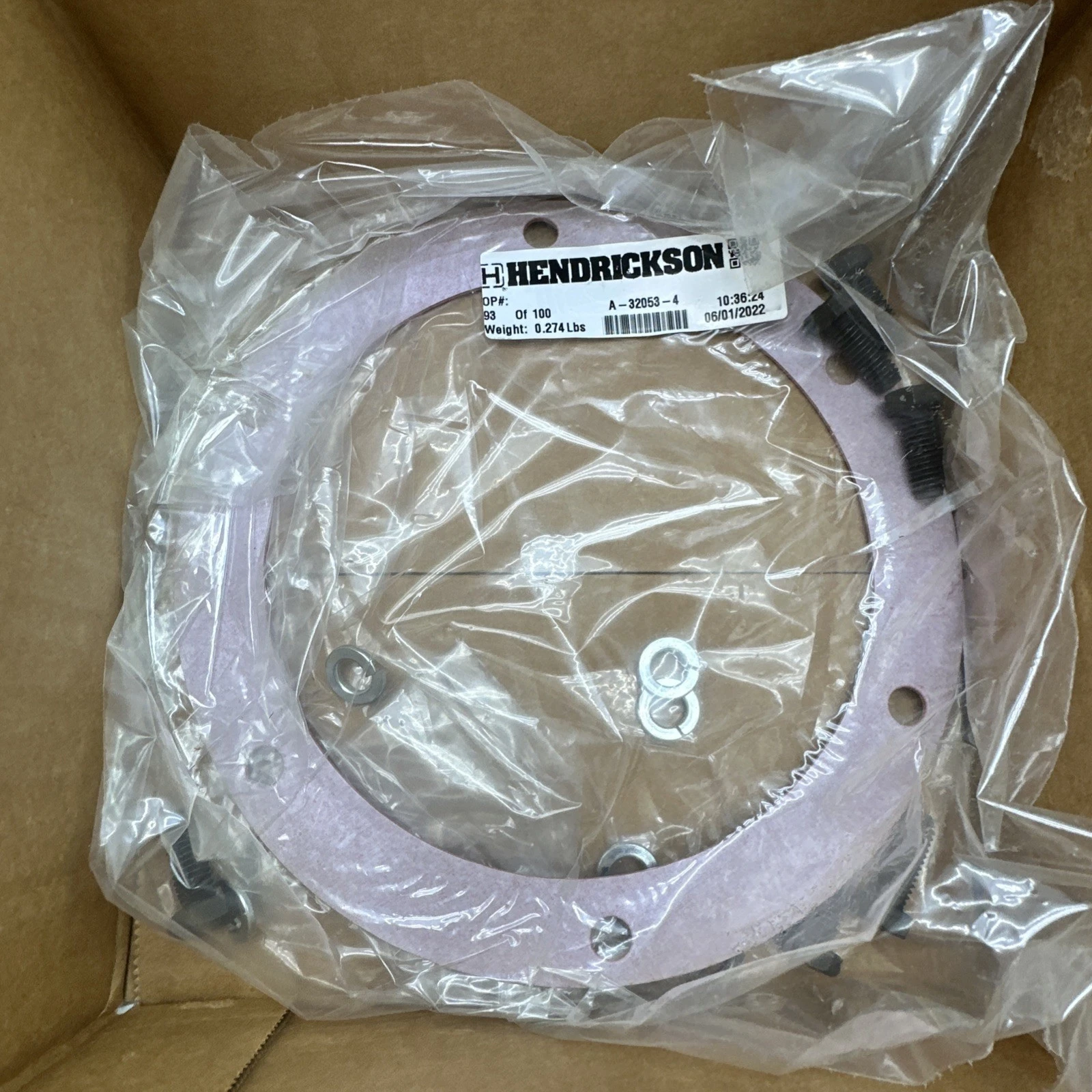 Hendrickson TMX PRO HP HubCap Grease VS-32056-3 || NEW OPEN BOX +