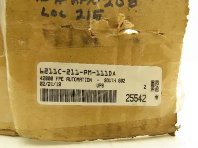MAC 6211C-211-PM-111DA Pneumatic Single Solenoid Valve 120V 3/8"NPT Manifold