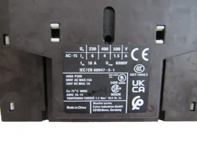NEW EATON XTCE065DS1B CONTACTOR 220/50 240/60HZ COIL
