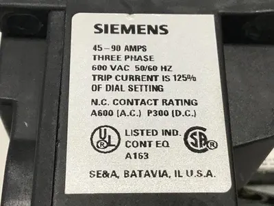USED SIEMENS 48B5K3M20