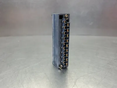 Mitsubishi BKO-C10755 PLC In/Out Connector Terminal. 3C-22