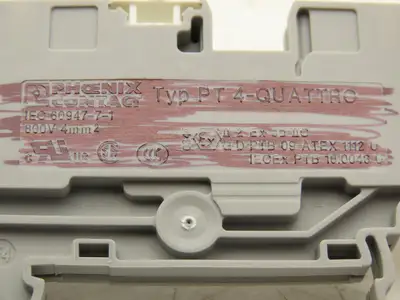 Phoenix Contact PT 4-QUATTRO Terminal Block 4 Wire 800V 4mm² Mixed Lot of 195