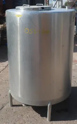 SPC9217  Tank 240 gallon vertical tank, Stainless Steel, slope