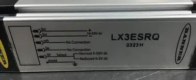 BANNER LX3ESRQ Emitter LX Series Light Screen Curtain 3E-36