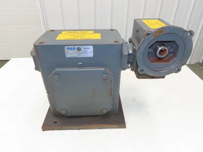 Falk 1425WBWM2 Omnibox Worm Gear Reducer 400:1 Double Reduction 4.3rpm 1Hp 140TC