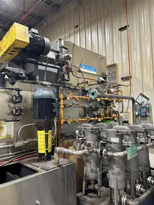 FPI SYSTEMS STAINLESS STEEL CONVEYORIZED PASS-THROUGH PARTS WASHER: YOBRO #25173