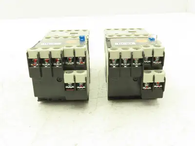 Fuji SK12L Motor Starter Contactor 5.5kW 600V & Overload .48-0.72A Lot of 2