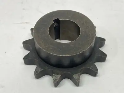USED BROWNING ROLLER CHAIN SPROCKET 13 TEETH 30MM BORE 6MM KEY