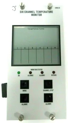 NEW BENTLY NEVADA 84933-02 SIX CHANNELTEMPERATURE MONITOR REV.D 8493302