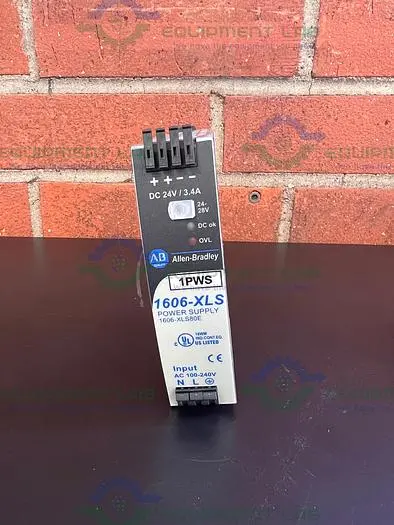 Used ALLEN BRADLEY 1606-XLS80E POWER SUPPLY 100-240 VAC Electronics & Components | Equipment Lab #486359