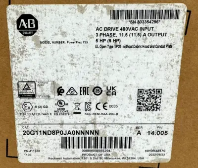NEW ALLEN-BRADLEY POWERFLEX 755
