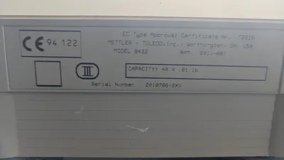 Used _UNKNOWN_ 8432 LAB SCALE Balances Minnesota US | A&I Equipment #1317635