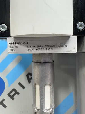 Festo MS6-SV-1/2-D-10V24P-2M12-SO-AG Other Hydraulics & Pneumatics | ESS Industrial Equipment Sales (7)