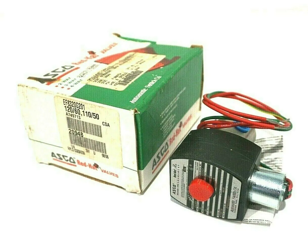 NEW ASCO EF8320G201 SOLENOID VALVE