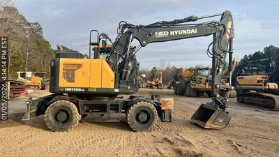 Used 2023 HYUNDAI HW170A CR Wheel Excavators North Carolina US | National Equipment Dealers #1422333