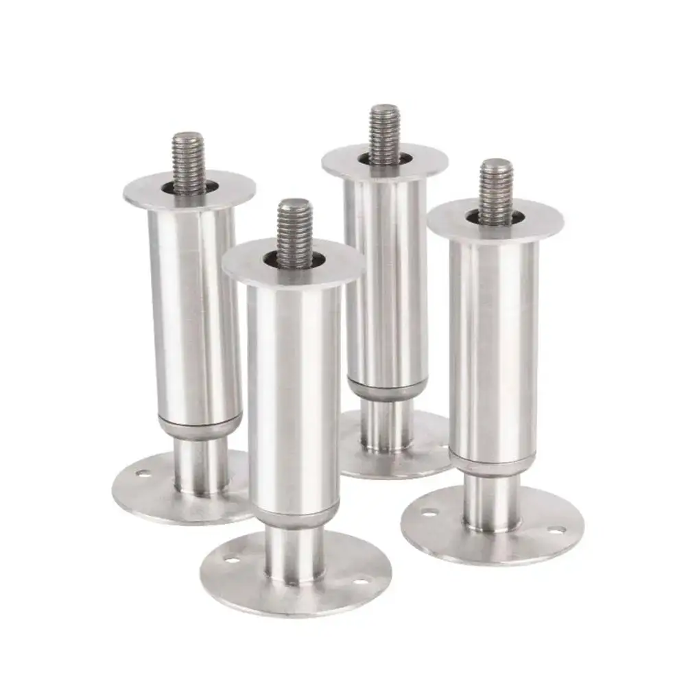 Manitowoc Ice K00462 Secure Fastening Kit w/ (4) 6" Adjustable Stainless Flanged Feet