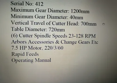 Used ALMHULT SP1200 Gear Hobbers MY | MAGNETECH ENGINEERING AND TRADING #1291689
