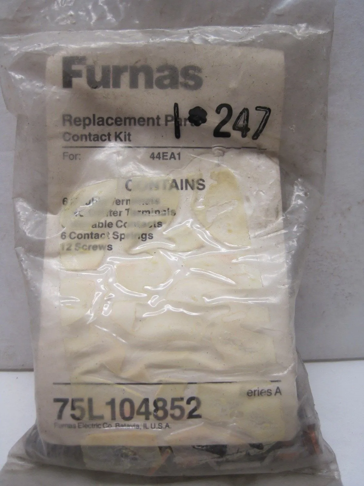 NEW FURNAS 75L104852 CONTACT KIT