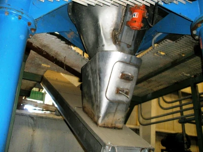 (2) Toniatti 204-REA 1250 x 500mm perforate basket centrifuges, 304SS.