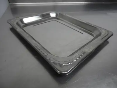 Used Golden Corral Used Vollrath 8231810 Miramar® 1/2 Size Decorative Food Pan Steam Pans Illinois US | Falcon Restaurant Supply #1376469