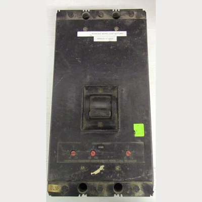 Westinghouse 3 Pole 600 Amp MA Breaker