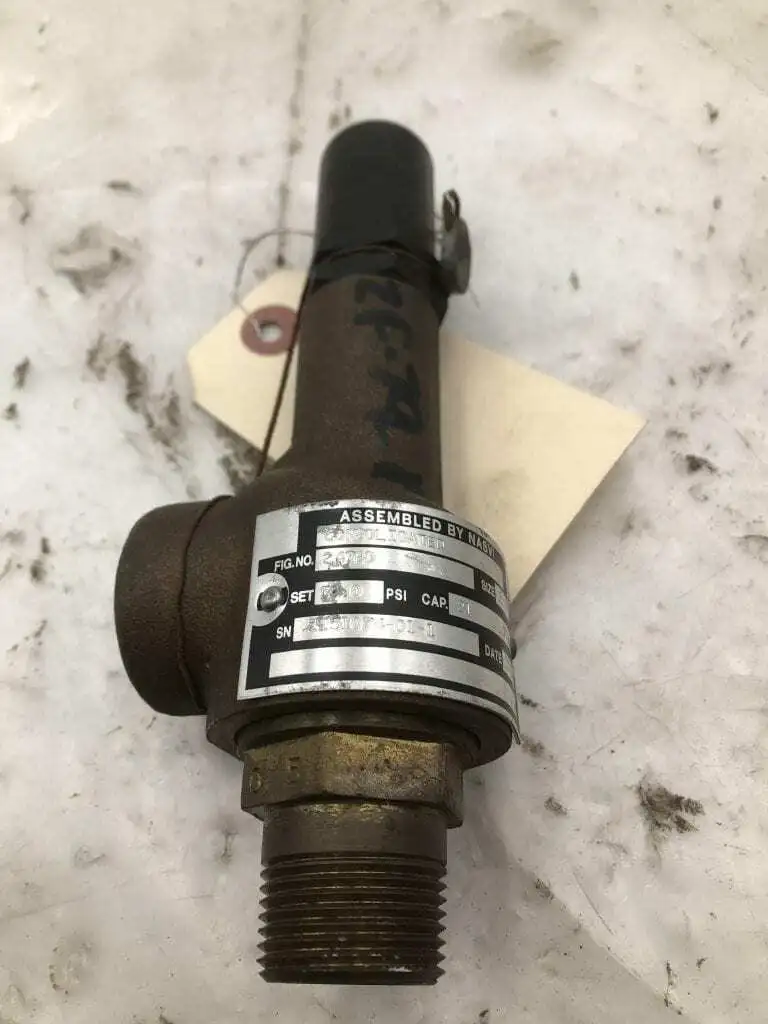 NASVI 2478D 3/4″ Brass/Bronze Water Pressure Relief Valve 50PSI 21GPM