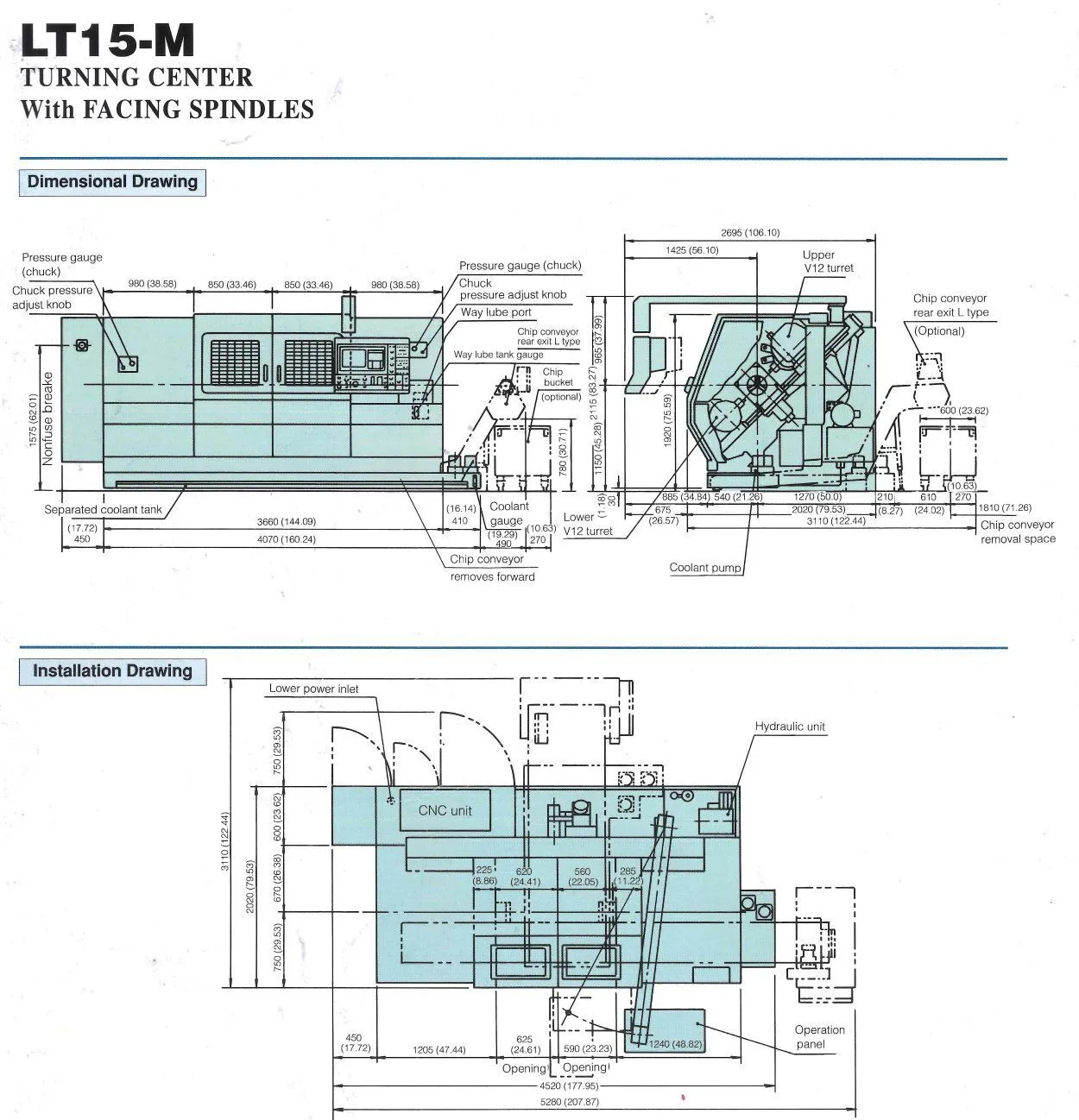 takaomiページ USED 2003 OKUMA LT15-MY 5-Axis or More CNC Lathes in Michigan US