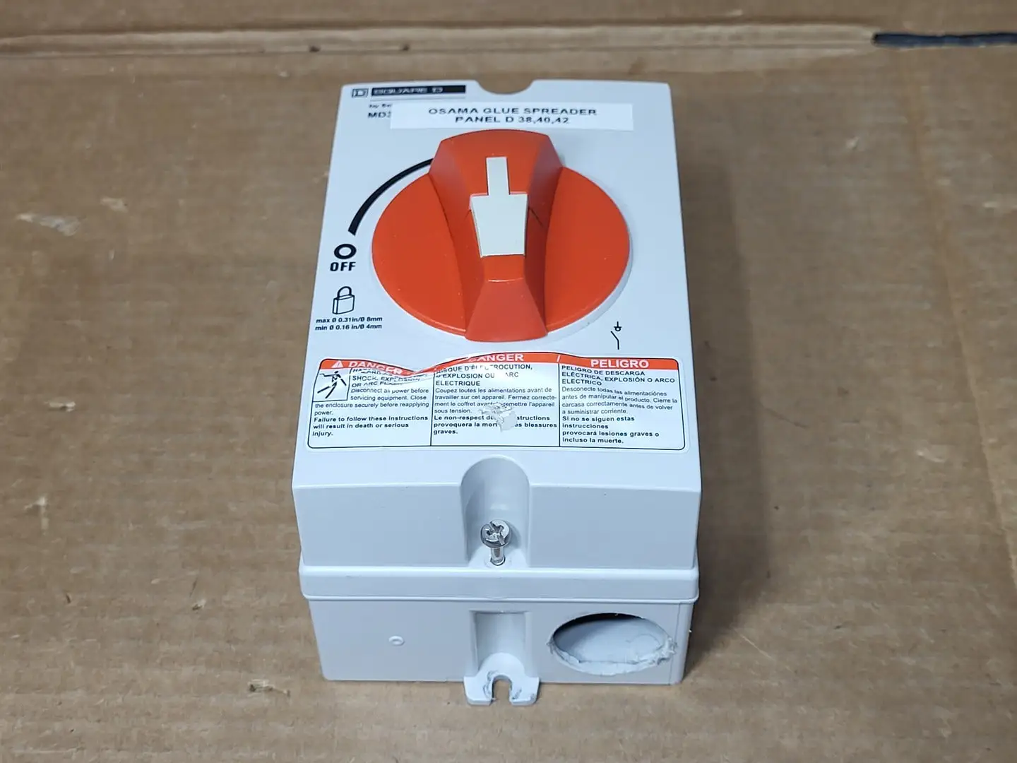 USED SQUARE D MD3304X