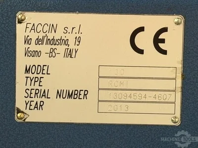 USED 2013 FACCIN RCMI 130