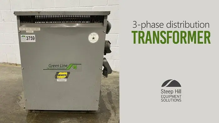 Used BEAVER TVR75S-H34A Transformers | Steep Hill Equipment Solutions #772297