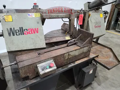 Used WELLSAW 1316S Horizontal Band Saws Michigan US | Vander Ziel Machinery Sales #480509