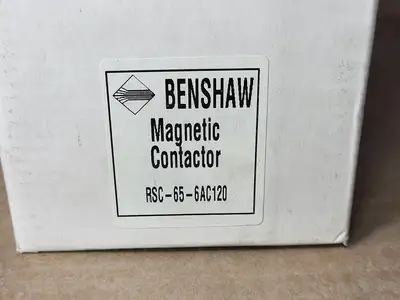 New | in-Stock BENSHAW RSC-65-6AC120 Switchgears British Columbia CA | Lenmark #1438237