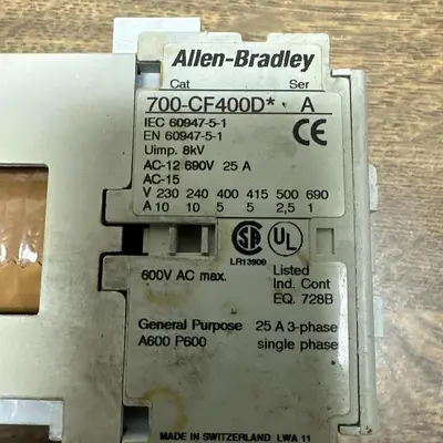 USED ALLEN-BRADLEY 700-CF400D*