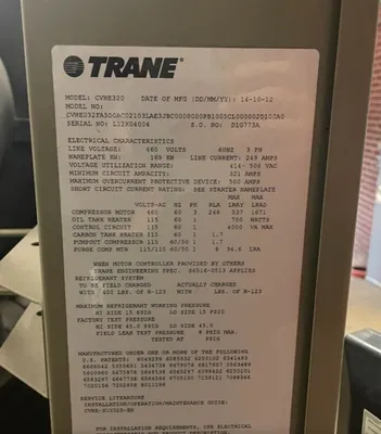 2012 TRANE CVHE320 Chillers | Perry Equipment (8)