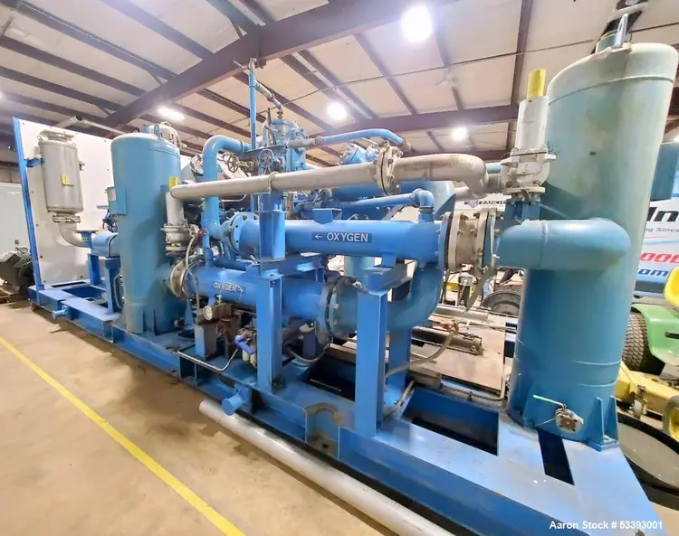 Used SIAD MS3/1602-B3H High Pressure Air Compressors Illinois US | Aaron Equipment #84795