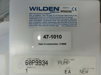 NEW WILDEN 47-1010