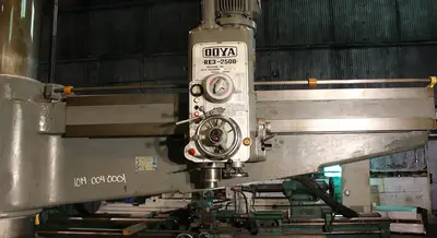 1979 OOYA RE3-2500 8' X 19" RADIAL DRILL Drills-Radial | Asset Exchange Corporation (2)