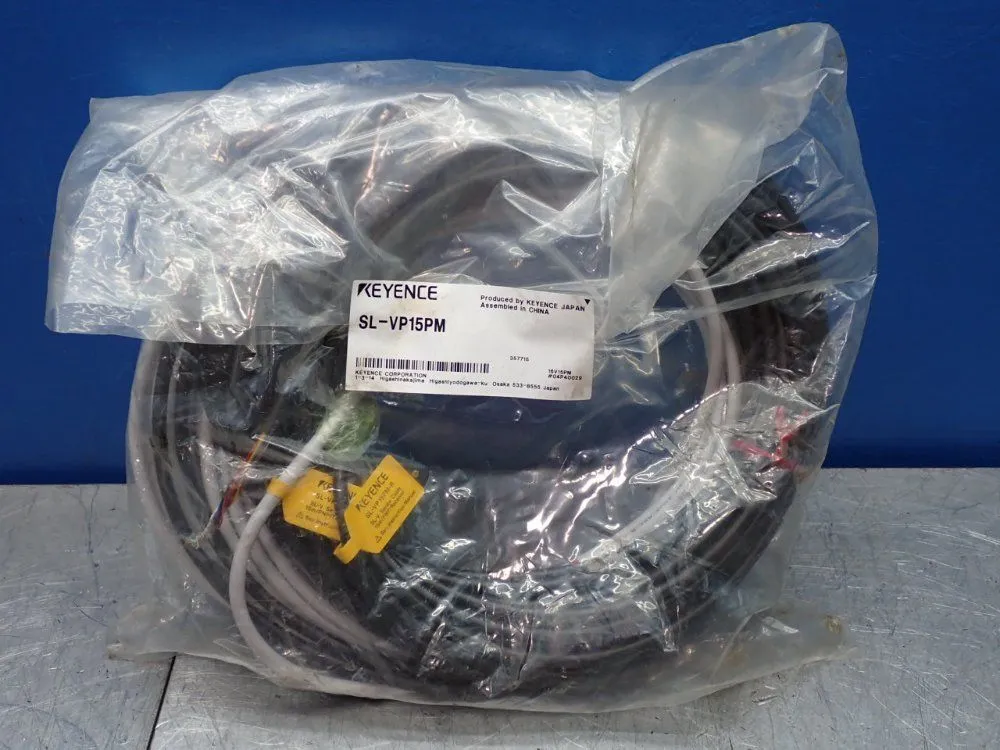 New | in-Stock KEYENCE SLVP15PM Cable & Wire | HGR 24 #736356