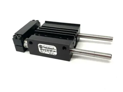 USED DESTACO ROBOHAND BLOCK THRUSTER LINEAR SLIDE, SHORT BODY