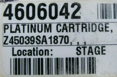 NEW 45039SA1870 PLATINUM CARTRIDGE 4606042 Z45039SA1870