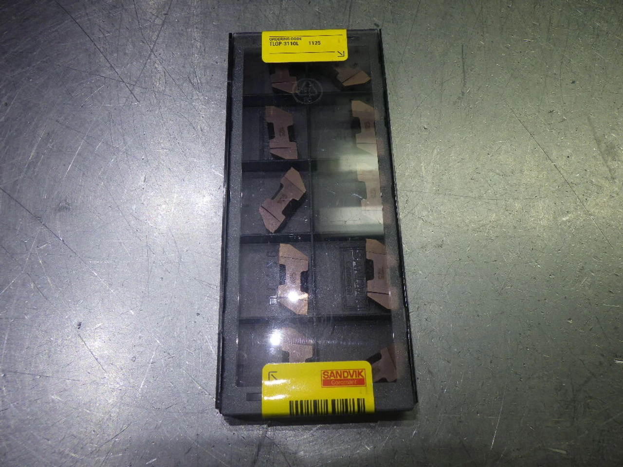 Sandvik Carbide Grooving Inserts QTY10 TLGP-3110L 1125 (LOC2958C)
