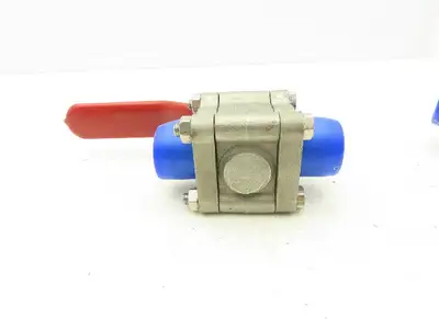 TBV 15B123636GT Stainless Ball Valve 1" Socket Weld 3Pc 1500 WOG CF3M  Lot of 2