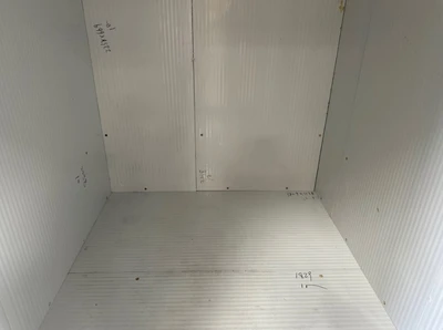171-0077 6’ x 8’ Walk In Freezer Box with Floor