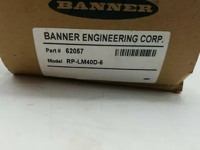 New | in-Stock BANNER RP-LM40D-6L Switch Parts | ND Industrial Surplus #1223030