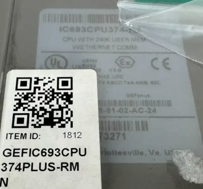 USED GE FANUC IC693CPU374