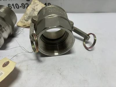 Dixon 250-D-SS SST Cam & Groove Quick Couplers 2 1/2″ Coupler & Adapter