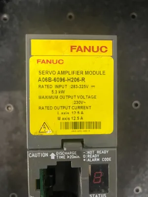 USED FANUC A06B-6096-H206-R